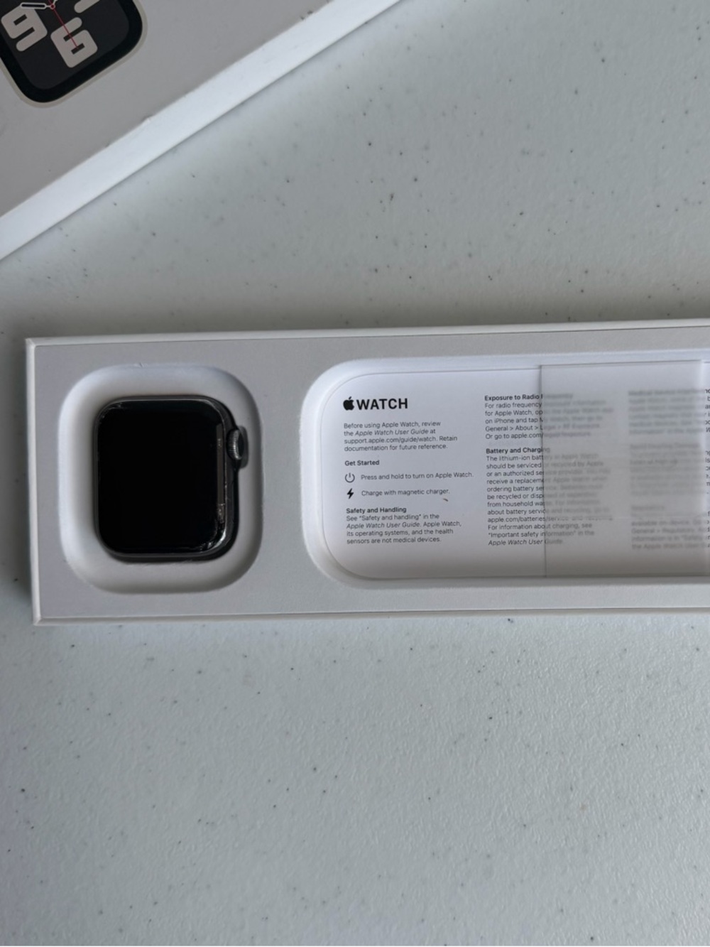 Apple Watch SE 1st Generation 40mm Silver/Black Case | READ DESCRIPTION